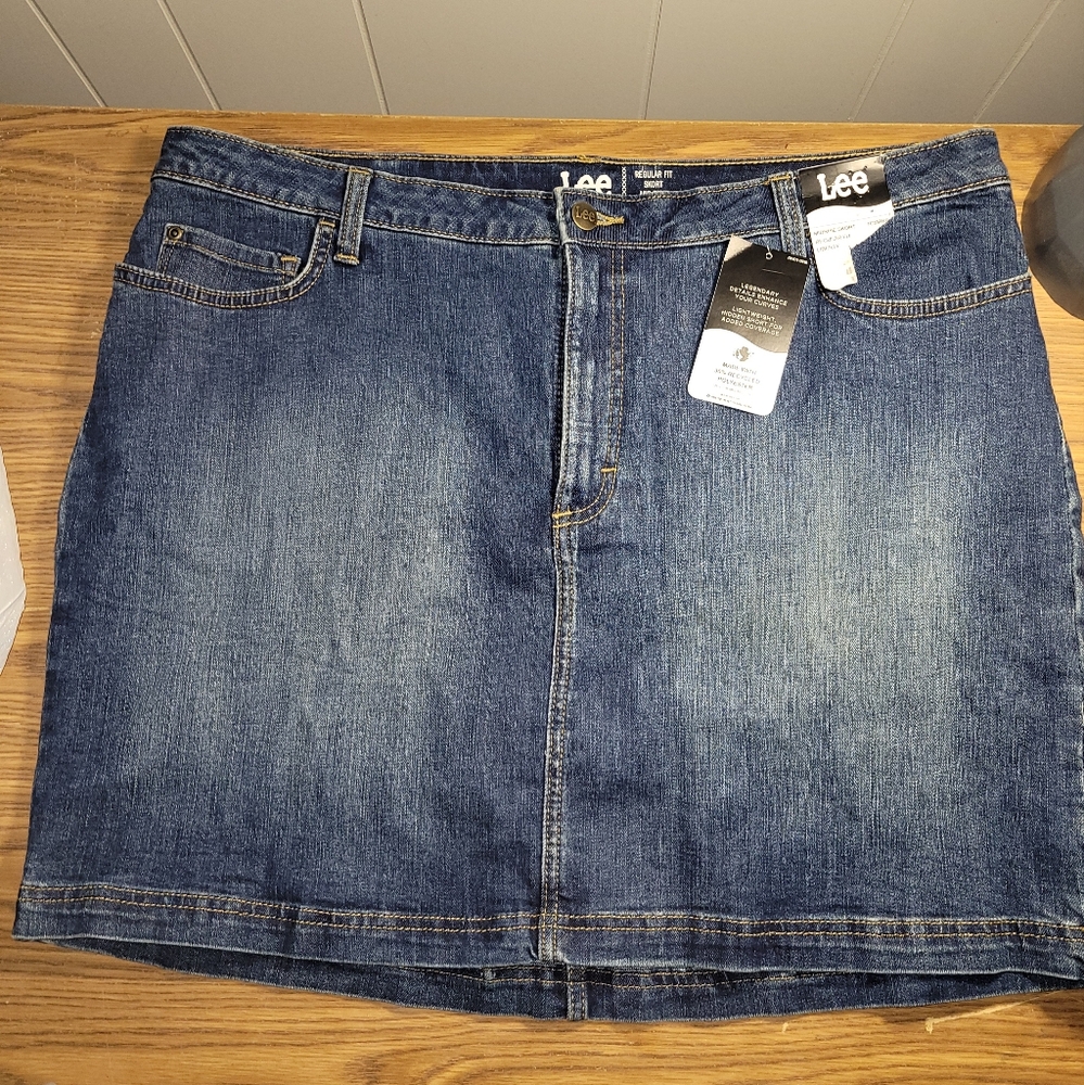 Lee Demin Skort NWT Size 20W